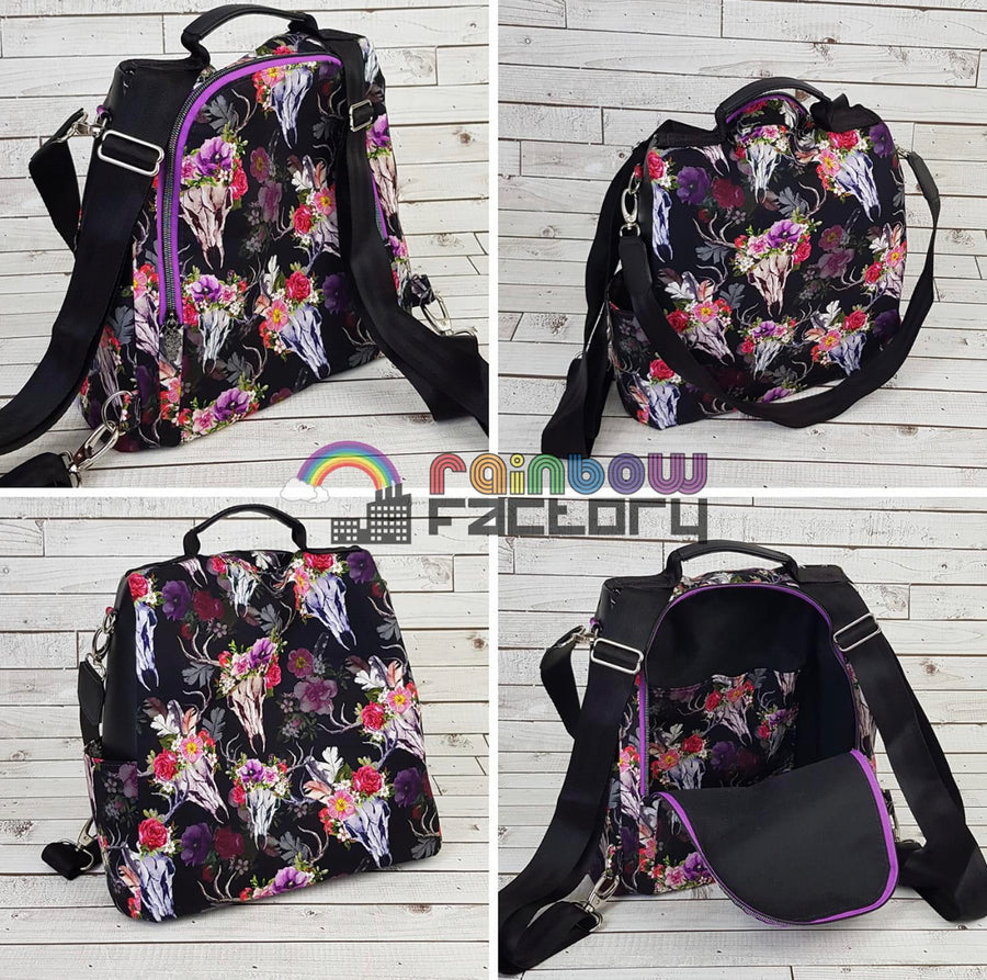 Guardian Backpack Pattern Guardian Anti-theft Backpack PDF Sewing Pattern (includes SVGs, A0, Pr ...