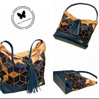 Stephie Shoulder Bag PDF sewing pattern (includes SVGs for leather parts)