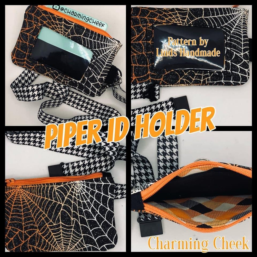 Piper ID Holder PDF Sewing Pattern (includes SVGs and video!)