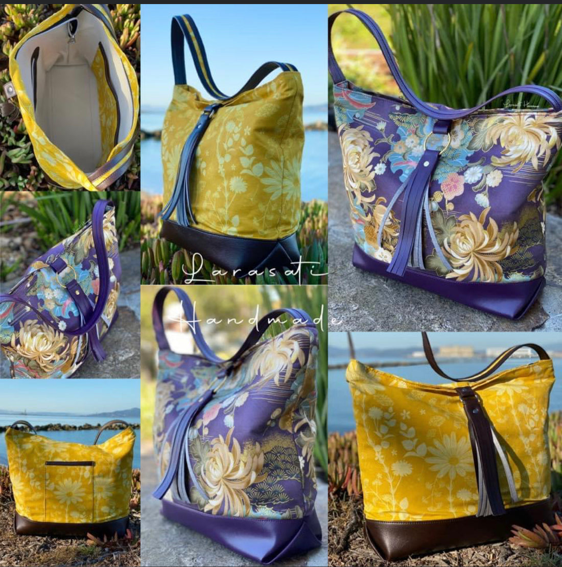 Stephie Shoulder Bag PDF sewing pattern (includes SVGs for leather parts)