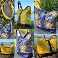 Stephie Shoulder Bag PDF sewing pattern (includes SVGs for leather parts)