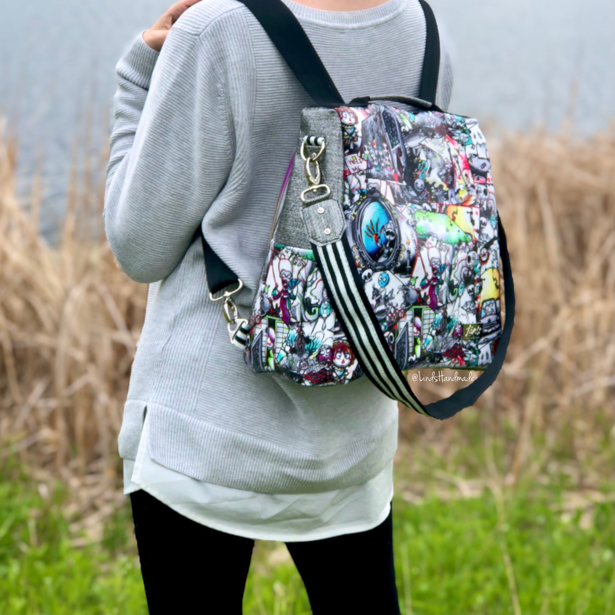 Guardian Anti-theft Backpack PDF Sewing Pattern (includes SVGs, A0, Pr ...