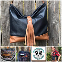 Stephie Shoulder Bag PDF sewing pattern (includes SVGs for leather parts)