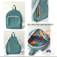 LindSport Mini Backpack PDF Sewing Pattern (includes a video!)