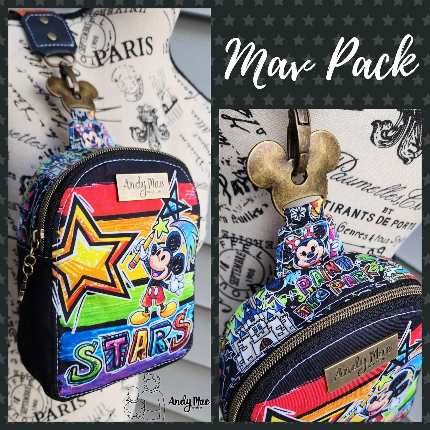 Mav Pack PAPER PATTERN Linds Handmade Designs