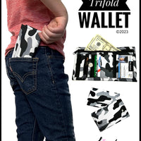 Andrew Trifold Wallet PDF Sewing Pattern (includes SVGs, A0, Projector Files and video!)