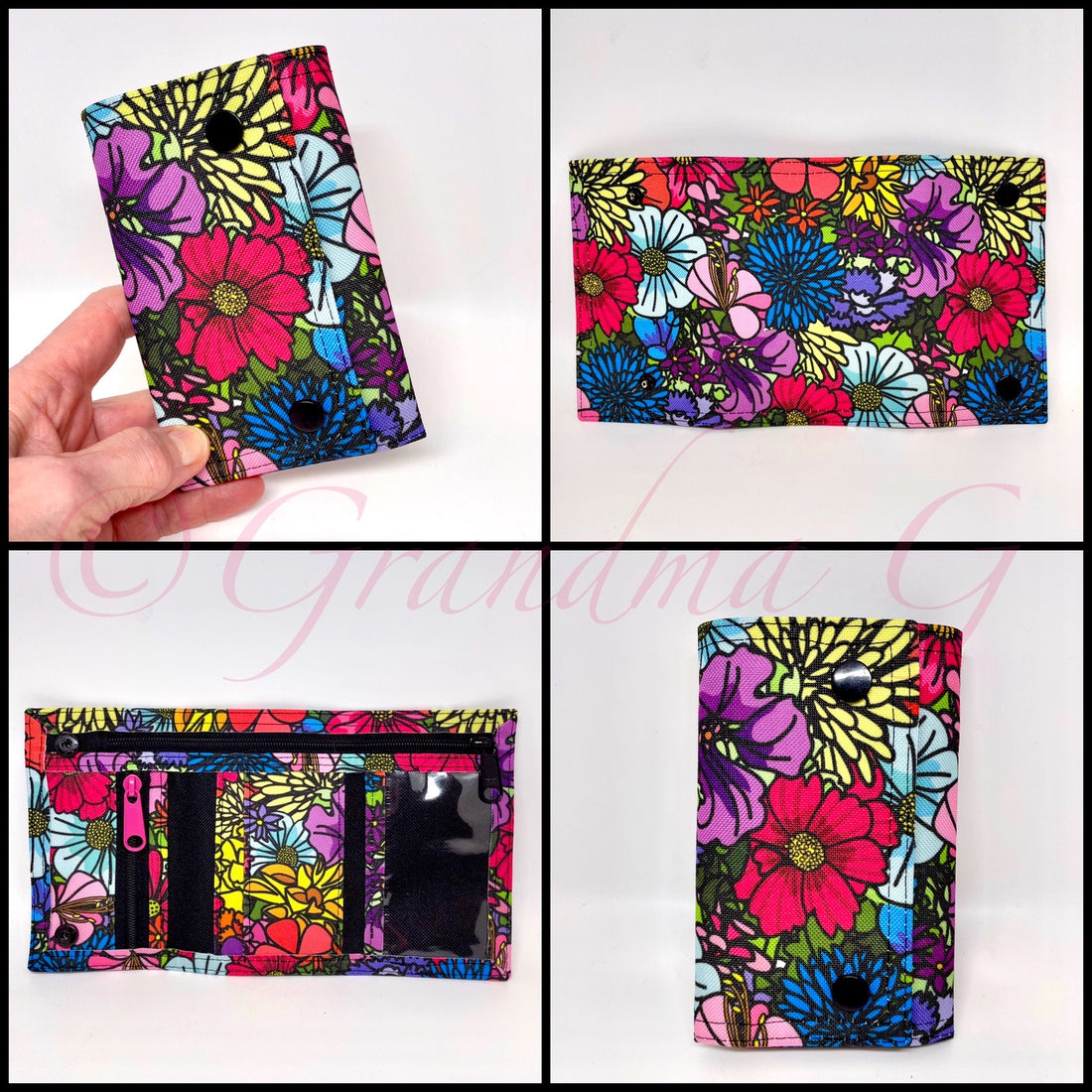 Andrew Trifold Wallet PDF Sewing Pattern (includes SVGs, A0, Projector Files and video!)