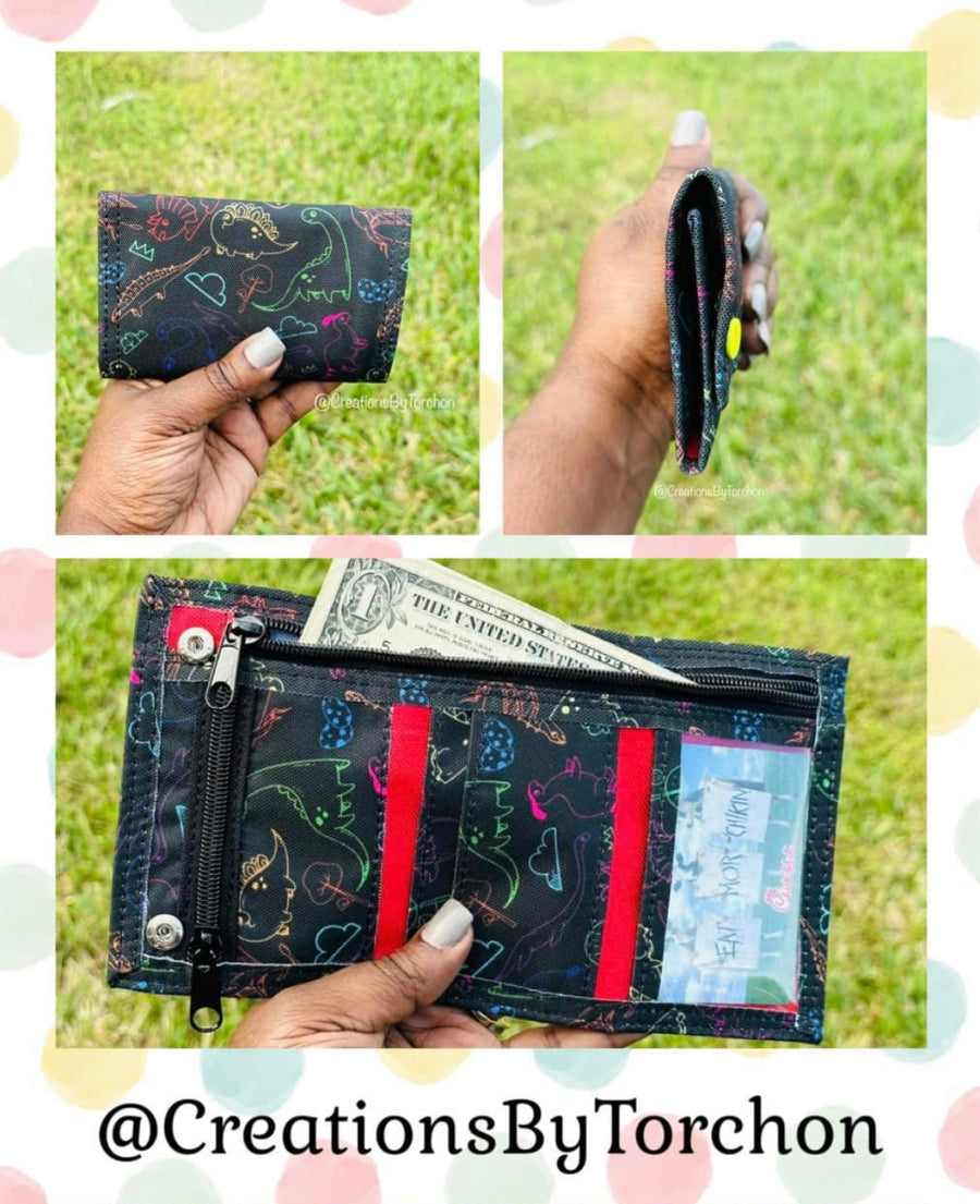 Andrew Trifold Wallet PDF Sewing Pattern (includes SVGs, A0 Files and video!)