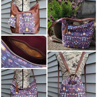 Krystal Convertible Bag PDF sewing pattern (includes SVGs and video!)