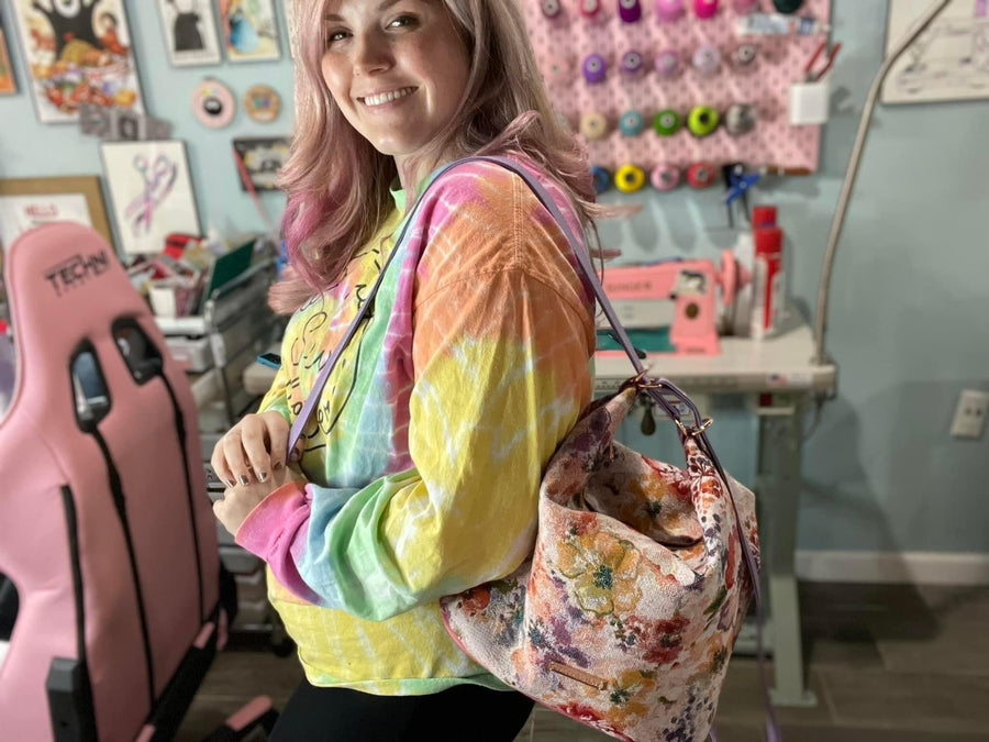 Convertible Backpack Paper Patterns Krystal Convertible Bag PAPER PATTERN (includes video!) – Linds ...
