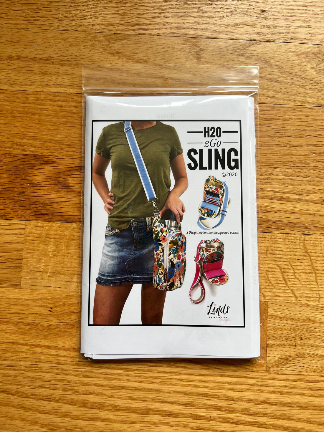 H20 2GO Sling PAPER PATTERN Linds Handmade Designs